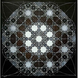 Alefiya Abbas Ali, 22 x 22 Inch, Pastel & handmade  Gouache on paper, AC-AMO-001